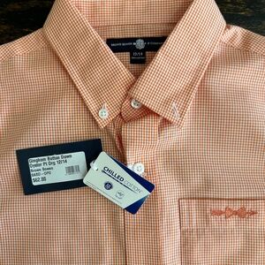 NWT Brown Bowen & Co. Gingham Button Down Youth